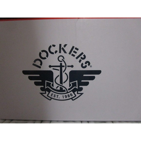 New in Box Docker's Men's Slippers Memory Foam Dark Brown Size M (8-9) - Picture 2 of 10